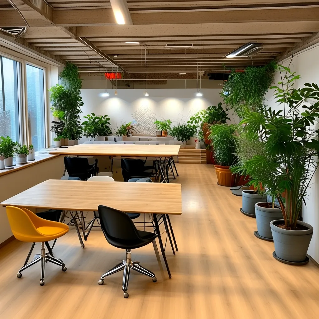 Modernes Office mit flexiblen Arbeitsmethoden